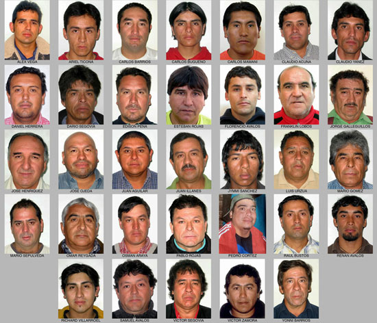 Algunos de los mineros chilenos continúan bajo tratamiento psicológico