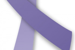 Símbolo de lucha contra el cáncer de esófago